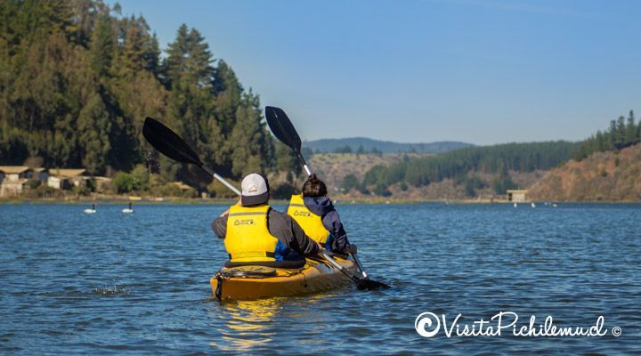 paseo en kayak con avistamiento de aves laguna de cahuil