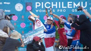 premiacion leilani mcgonagle pichilemu womens pro 2017